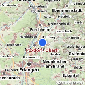 Kartenvorschau Poxdorf - Oberfr