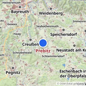 Kartenvorschau Prebitz