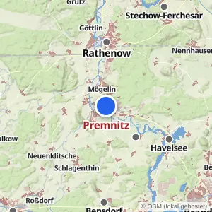 Kartenvorschau Premnitz