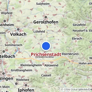 Kartenvorschau Prichsenstadt