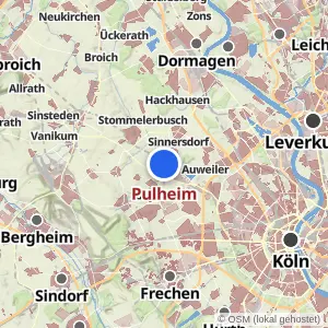 Kartenvorschau Pulheim