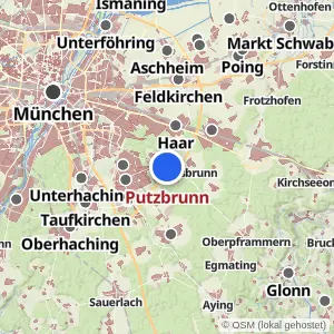 Kartenvorschau Putzbrunn