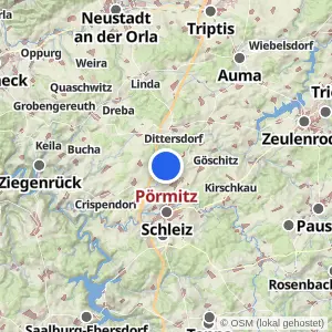 Kartenvorschau Pörmitz