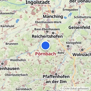 Kartenvorschau Pörnbach