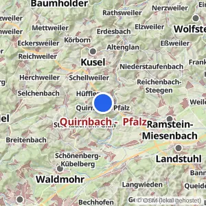 Kartenvorschau Quirnbach -  Pfalz