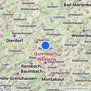 Kartenvorschau Quirnbach - Westerw