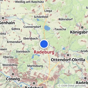 Kartenvorschau Radeburg