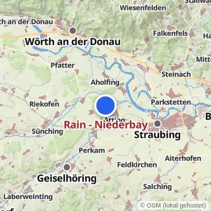 Kartenvorschau Rain - Niederbay