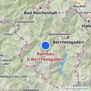Kartenvorschau Ramsau b.Berchtesgaden