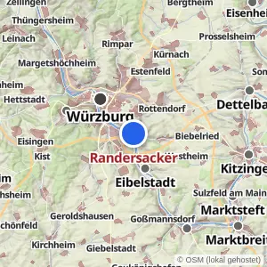 Kartenvorschau Randersacker