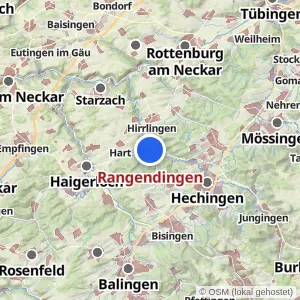 Kartenvorschau Rangendingen