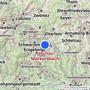 Kartenvorschau Raschau-Markersbach