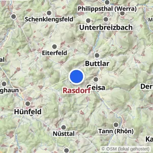Kartenvorschau Rasdorf