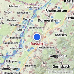 Kartenvorschau Rastatt