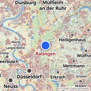 Kartenvorschau Ratingen