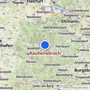 Kartenvorschau Rauhenebrach