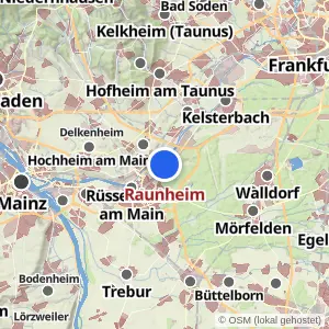 Kartenvorschau Raunheim