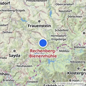 Kartenvorschau Rechenberg-Bienenmühle