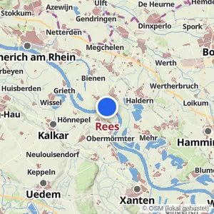 Kartenvorschau Rees