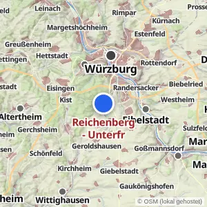 Kartenvorschau Reichenberg - Unterfr