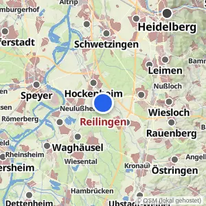 Kartenvorschau Reilingen