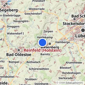 Kartenvorschau Reinfeld (Holstein)