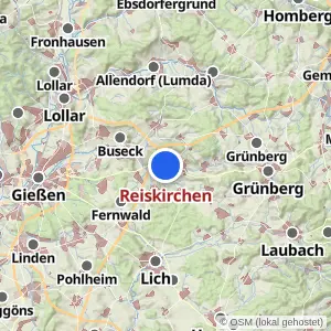 Kartenvorschau Reiskirchen