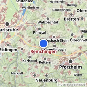 Kartenvorschau Remchingen