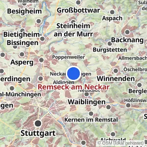 Kartenvorschau Remseck am Neckar