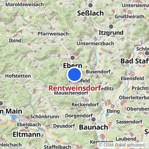 Kartenvorschau Rentweinsdorf