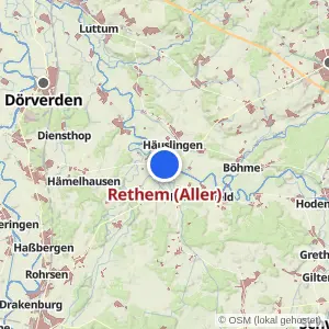 Kartenvorschau Rethem (Aller)