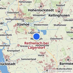Kartenvorschau Rethwisch bei Lägerdorf