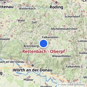 Kartenvorschau Rettenbach - Oberpf