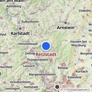 Kartenvorschau Retzstadt