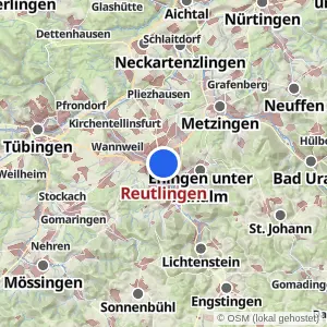 Kartenvorschau Reutlingen