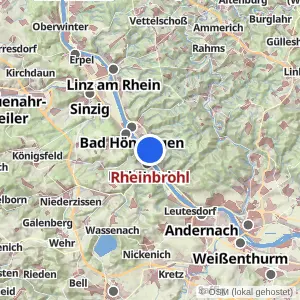 Kartenvorschau Rheinbrohl
