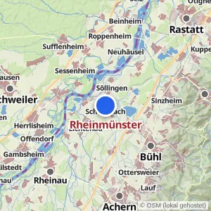 Kartenvorschau Rheinmünster