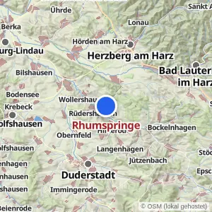 Kartenvorschau Rhumspringe