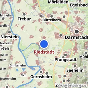 Kartenvorschau Riedstadt