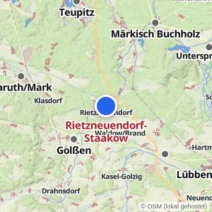 Kartenvorschau Rietzneuendorf-Staakow