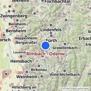 Kartenvorschau Rimbach - Odenw