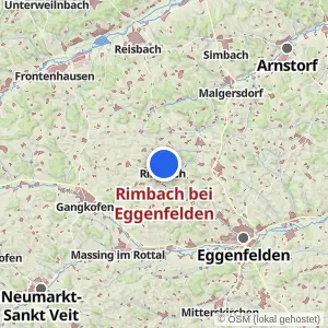 Kartenvorschau Rimbach bei Eggenfelden