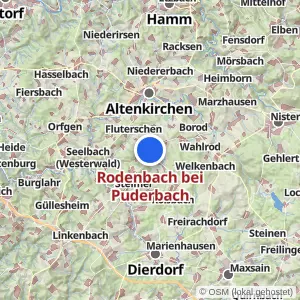 Kartenvorschau Rodenbach bei Puderbach