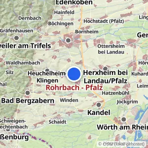 Kartenvorschau Rohrbach - Pfalz