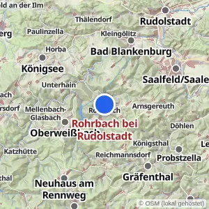 Kartenvorschau Rohrbach bei Rudolstadt