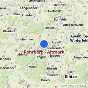 Kartenvorschau Rohrberg - Altmark