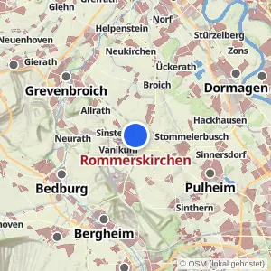 Kartenvorschau Rommerskirchen
