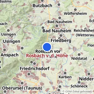 Kartenvorschau Rosbach v. d. Höhe
