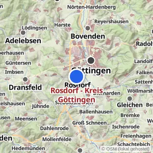 Kartenvorschau Rosdorf - Kreis Göttingen