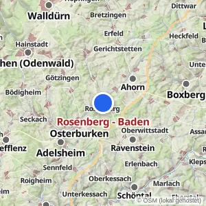 Kartenvorschau Rosenberg - Baden